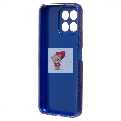 Чехол-накладка для Honor X6 (голубой) - SC328