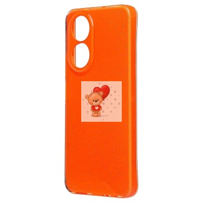 Чехол-накладка для Honor X7 (оранжевый) - SC328
