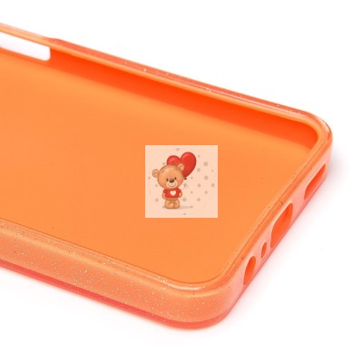 Чехол-накладка для Honor X7 (оранжевый) - SC328