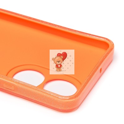 Чехол-накладка для Honor X7 (оранжевый) - SC328