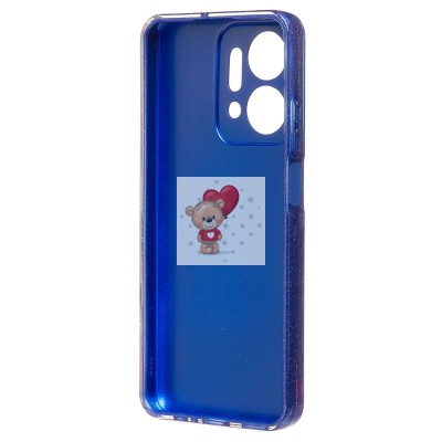 Чехол-накладка для Honor X7a (темно-синий) - SC328