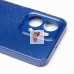 Чехол-накладка для Honor X7a (темно-синий) - SC328
