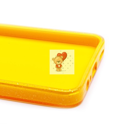 Чехол-накладка для Honor X7a (желтый) - SC328