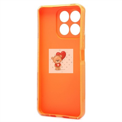Чехол-накладка для Honor X8a (оранжевый) - SC328