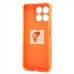 Чехол-накладка для Honor X8a (оранжевый) - SC328