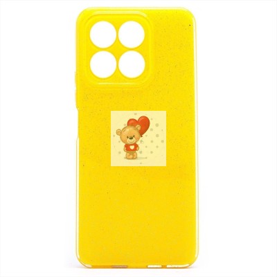 Чехол-накладка для Honor X8a (желтый) - SC328