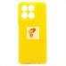 Чехол-накладка для Honor X8a (желтый) - SC328