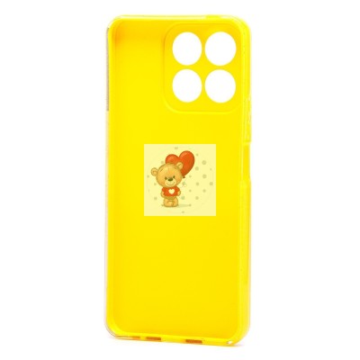 Чехол-накладка для Honor X8a (желтый) - SC328 Чехол-накладка для Honor X8a (желтый) - SC328