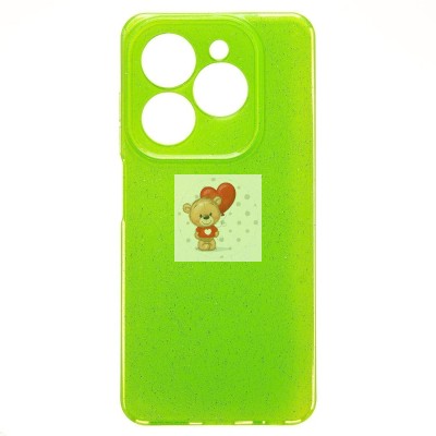 Чехол-накладка для Infinix Hot 40i (светло-зеленый) - SC328