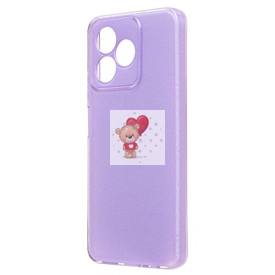 Чехол-накладка для Realme Note 50 (светло-фиолетовый) - SC328