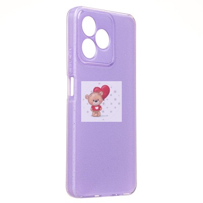 Чехол-накладка для Realme Note 50 (светло-фиолетовый) - SC328