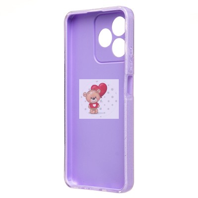 Чехол-накладка для Realme Note 50 (светло-фиолетовый) - SC328