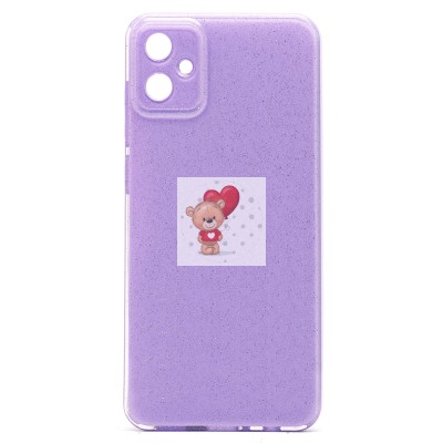 Чехол-накладка для Samsung Galaxy A05 (светло-фиолетовый) - SC328