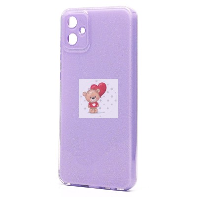 Чехол-накладка для Samsung Galaxy A05 (светло-фиолетовый) - SC328