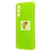Чехол-накладка для Samsung Galaxy A15 5G (светло-зеленый) - SC328
