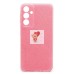 Чехол-накладка для Samsung Galaxy A16 (светло-розовый) - SC328