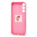 Чехол-накладка для Samsung Galaxy A16 (светло-розовый) - SC328