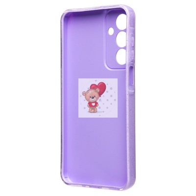 Чехол-накладка для Samsung Galaxy A16 (светло-фиолетовый) - SC328