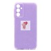 Чехол-накладка для Samsung Galaxy A24 4G (светло-фиолетовый) - SC328