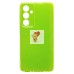 Чехол-накладка для Samsung Galaxy A35 (светло-зеленый) - SC328