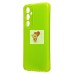 Чехол-накладка для Samsung Galaxy A35 (светло-зеленый) - SC328