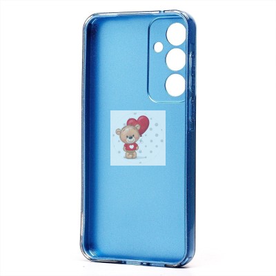 Чехол-накладка для Samsung Galaxy A55 (голубой) - SC328 Чехол-накладка для Samsung Galaxy A55 (голубой) - SC328