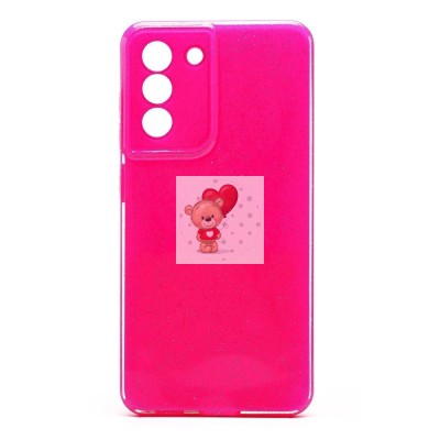 Чехол-накладка для Samsung Galaxy S21 FE (розовый) - SC328