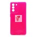 Чехол-накладка для Samsung Galaxy S21 FE (розовый) - SC328