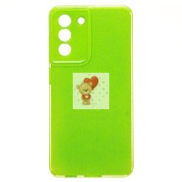 Чехол-накладка для Samsung Galaxy S21FE (светло-зеленый) - SC328