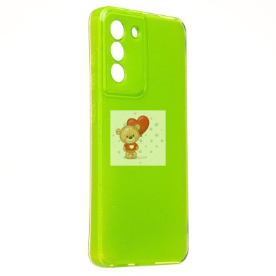 Чехол-накладка для Samsung Galaxy S21FE (светло-зеленый) - SC328