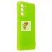 Чехол-накладка для Samsung Galaxy S21FE (светло-зеленый) - SC328
