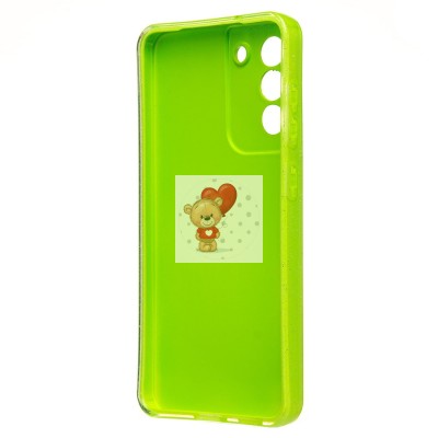 Чехол-накладка для Samsung Galaxy S21FE (светло-зеленый) - SC328