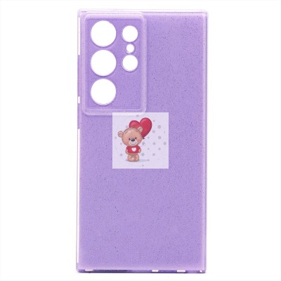 Чехол-накладка для Samsung Galaxy S24 Ultra (светло-фиолетовый) - SC328