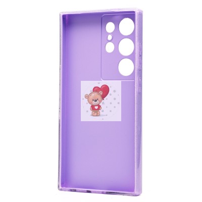 Чехол-накладка для Samsung Galaxy S24 Ultra (светло-фиолетовый) - SC328