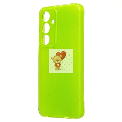 Чехол-накладка для Samsung Galaxy S24+ (светло-зеленый) - SC328