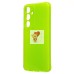 Чехол-накладка для Samsung Galaxy S24+ (светло-зеленый) - SC328