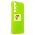 Чехол-накладка для Samsung Galaxy S24+ (светло-зеленый) - SC328