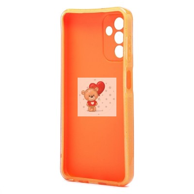 Чехол-накладка для Samsung A047 Galaxy A04s (оранжевый) - SC328