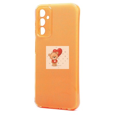 Чехол-накладка для Samsung A146 Galaxy A14 5G (MediaTek) (оранжевый) - SC328