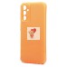 Чехол-накладка для Samsung A146 Galaxy A14 5G (MediaTek) (оранжевый) - SC328
