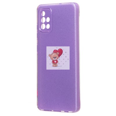 Чехол-накладка для Samsung A515 Galaxy A51 4G (светло-фиолетовый) - SC328