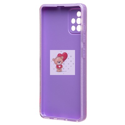 Чехол-накладка для Samsung A515 Galaxy A51 4G (светло-фиолетовый) - SC328