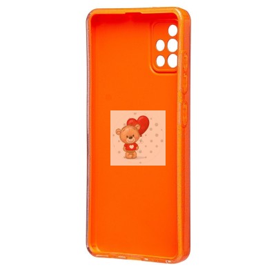 Чехол-накладка для Samsung A515 Galaxy A51 4G (оранжевый) - SC328