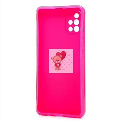 Чехол-накладка для Samsung A515 Galaxy A51 4G (розовый) - SC328