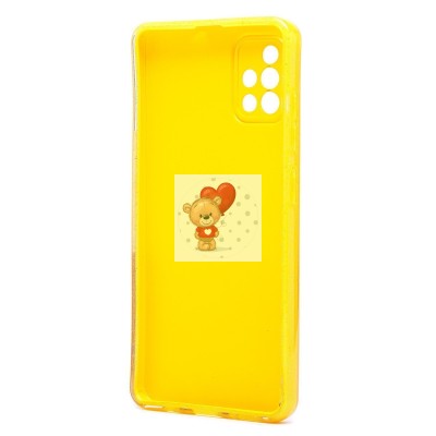 Чехол-накладка для Samsung A515 Galaxy A51 4G (желтый) - SC328