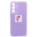 Чехол-накладка для Samsung A546 Galaxy A54 (светло-фиолетовый) - SC328
