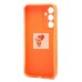 Чехол-накладка для Samsung A546 Galaxy A54 (оранжевый) - SC328