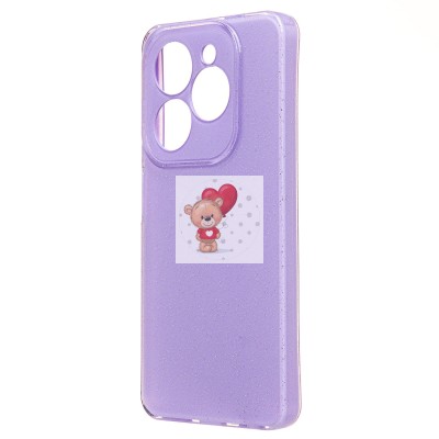 Чехол-накладка для Tecno Spark Go 2024 (светло-фиолетовый) - SC328 Чехол-накладка для Tecno Spark Go 2024 (светло-фиолетовый) - SC328