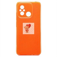 Чехол-накладка для Xiaomi Redmi 12C (оранжевый) - SC328