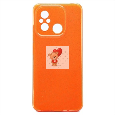 Чехол-накладка для Xiaomi Redmi 12C (оранжевый) - SC328
